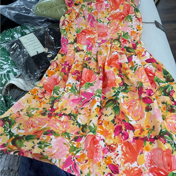Vince Camuto Multicolor Floral Dress - Picture 3 of 4